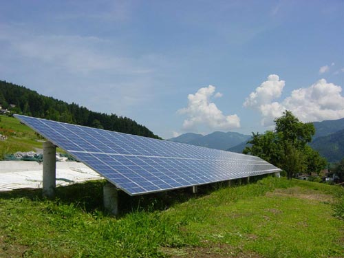 Anlage von IG Fotovoltaik Badida HMRK